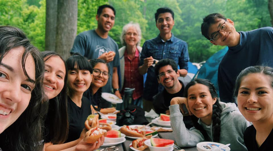 Bonfire Hymns and River Hydrotherapy at Student Campout